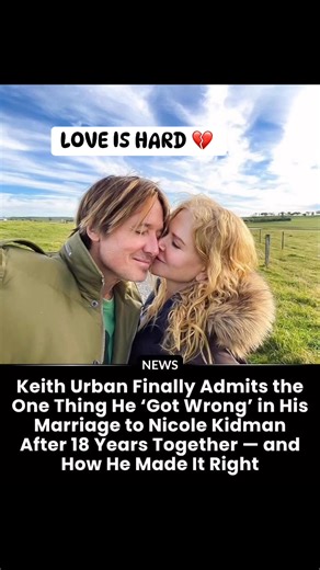 Keith Urban made a shocking confession that left fans speechless, acknowledging the one thing he believes he "got wrong" in his 18-year marriage to Nicole Kidman. "Love needs tuning, just like a guitar," he revealed, discussing the crucial lesson that nearly changed everything and led to the creation of a heartfelt new song. https://tinseltowntales.com/news/112783 #fypシ゚viralシ #highlightseveryonefollowers #highlights #viralnews #music #countrymusic #hollywood #StarsEverywhere | Endless Ideas