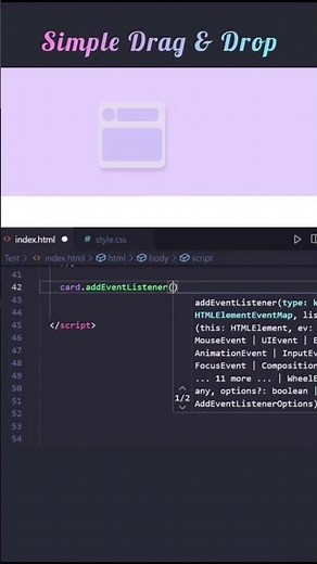 Simple Drag & Drop Using HTML & CSS Only | No JavaScript!