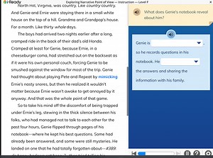 i-ReadyExploring Narrative Point of View — Instruction - Level... | Filo