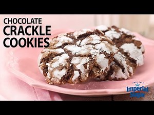 How to Make Chocolate Crackle Cookies