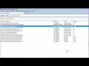 Tuto - Tips Mozilla Firefox | Comment améliorer la restauration en cas de plantage