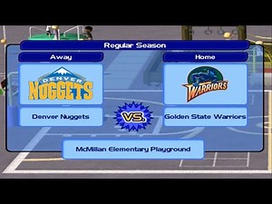 Backyard Basketball 2004 | S2023 | G14 | NUGGETS @ WARRIORS