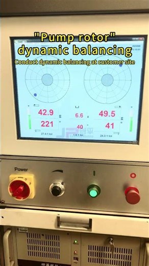 JP Pump Rotor Dynamic Balancing Machine PHQ 300 580L 17