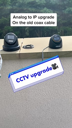 Upgrading to Hikvision Color Vu Camera with Analog CCTV Installation