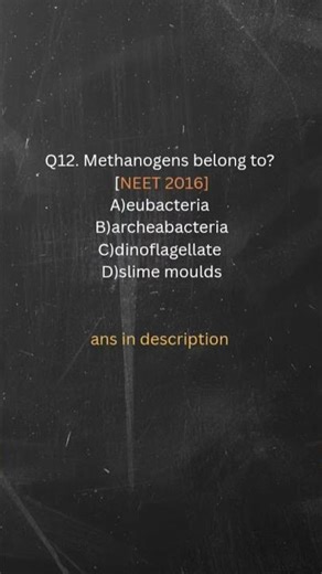 NEET2016 pyq,Biological classification