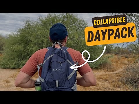 Best Collapsible Daypack: ZOMAKE Lightweight Packable Backpack 35L