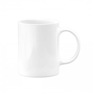White Ceramic Sublimation Coffee Mug | Same Day Shipping