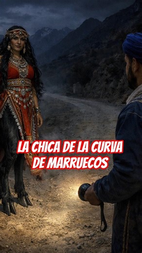 The girl on the curve in Morocco 👻🪬