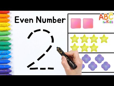What are even numbers? | Learn about even numbers with teacher | Numbers Kindergarten for Children
