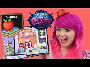 Littlest Pet Shop Sweet School Day LPS Play Set | TOY REVIEW | KiMMi THE CLOWN