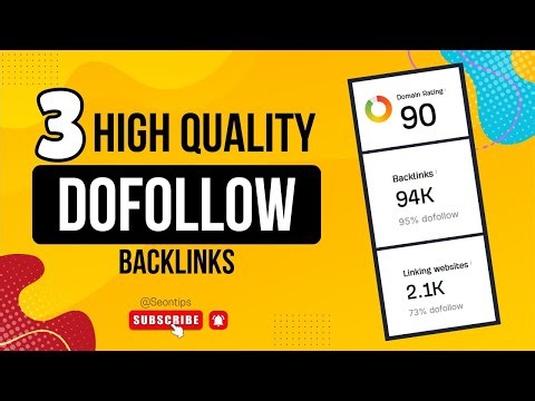 How to Create 90+ DA Dofollow Backlinks - Link building SEO Strategy