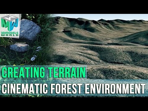 Part 1: Creating Terrain - Maya Arnold Cinematic Forest Environment Tutorial