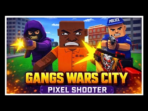 Gangs Wars City: Pixel Shooter Part 3 theft | mafia Pixel Shooter New Update | Gameplay Walkthrough