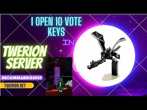 I Open 10 Vote Keys In Twerion Server Is The Best Server For PVP