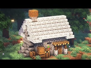 🏡 Minecraft Tutorial | Casa de PEDRA (Com decoração) ⚒️