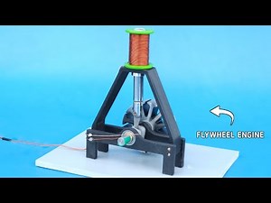 Making Flywheel Solenoid Engine