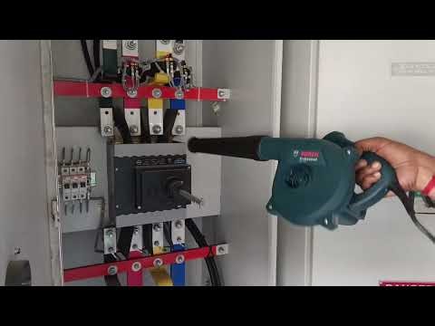 Electrical Panel Cleaning with Air Blower | Panel Maintenance Tips | Electrician Life
