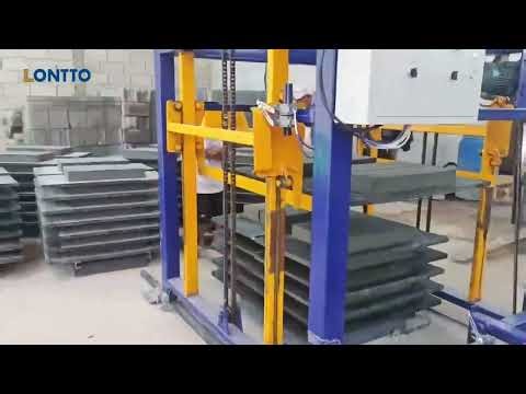 LONTTO brand solid concrete block making machine