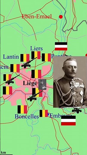Every Battle in WW1 P1| Liège | Germany V.S Belgium (Western Front)