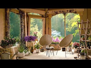 Spring Morning Coffee Shop Ambience with Relaxing Spring Piano Jazz Music for Study, Work, Good Mood