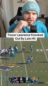 Trevor Lawrence Knocked Out By Late Hit #nfl #nflfootball #nfltrending #nflviral #trending | Tyler Tarabocchia