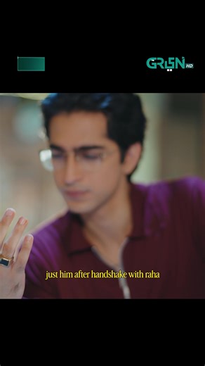 Just Him After Handshake With Raha #GreenTV #GreenEntertainment #Maa #AinaAsif