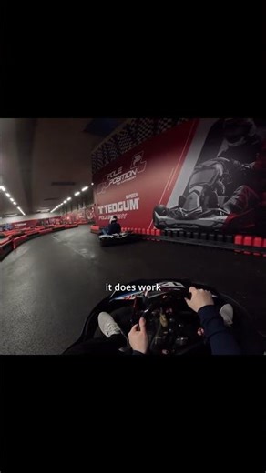 Having fun with the engine turned off #karting #gokart