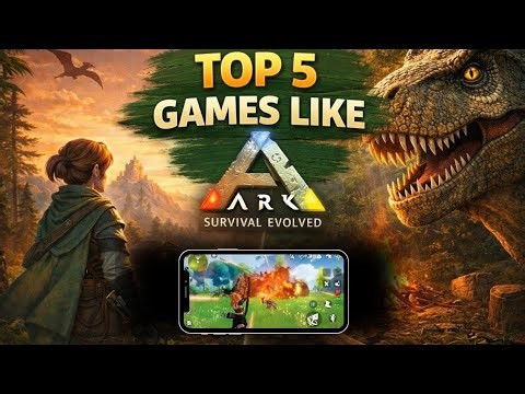 Top 5 ARK-Like Survival Games for Android |Open-World Survival