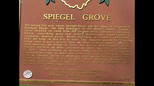 19th president Rutherford B. Hayes Finale Resting Place in Fremont, Ohio