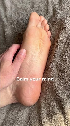 Relax Your Nervous System Through Feet #footmassage #reflexology #nervoussystem