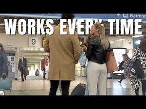 How to Approach Girls (At the TRAIN STATION!)