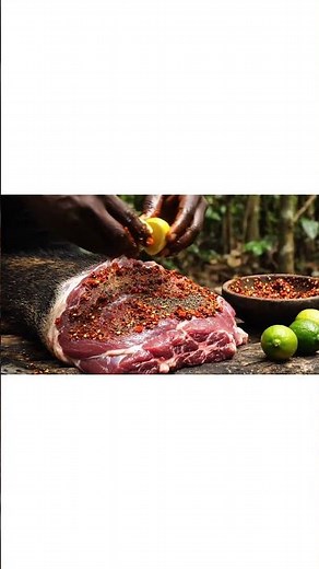 wild boar clean and cook #shortsfeed#nature