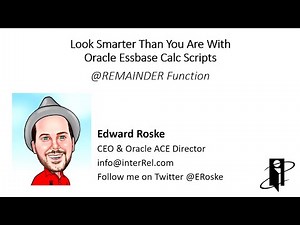 Essbase @REMAINDER Function