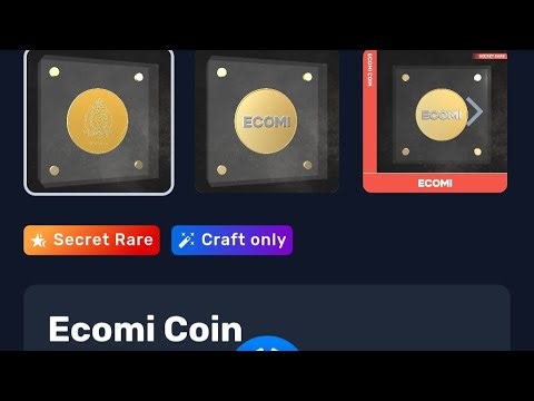 VeVe Ecomi coin drop, live! $OMI $DEFX $DACAT