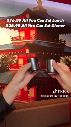 @PeakACity approved! Join us for a sushi feast! 🍣🥢 🍽️ Lunch $16.99 🍽️ Dinner $26.99 📍Fuji Mura Buffet & Sushi: 1850 N University Dr, Coral Springs, FL #foodreview #happycustomer #fujimurabuffetsushi #asianfood #japanese #buffet #ayce #allyoucaneat #foodie #foodlover #yummy #goodeats #instafood #sushi #meatlovers #seafood #vegetarian #sake #lunch #dinner #open7days #coralsprings #browardfoodie #browardeats #miamifoodie #ftlauderdale #fortlauderdale #southflorida #southfloridaeats #fyp