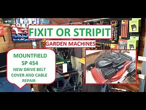 #MOUNTFIELD SP454 BELT GUARD AND CABLES