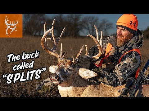 Rochey Hunting a Buck called "SPLITS" | RIFLE SEASON DOUBLE | Buck Commander