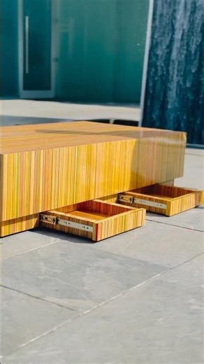 The most challenging coffee table we make: Continuity Table available now on barousseworks.com ✨