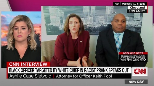 30K views · 393 reactions | Officer Keith Pool joins CNN to discuss the alleged racist incidents he endured while being a police officer at the Sheffield Lake police department in Ohio. | CNN | Facebook