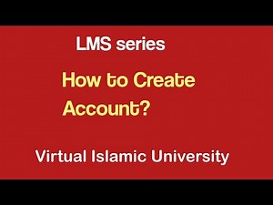 How to create account? #lms
