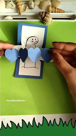 cute Aesthetic birthday card idea for you Loved ones ❤️ cute gift card #diy #giftideas #shorts