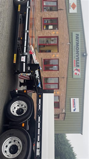 JF Contracts on collection of new Faymonville 4 axle low loader JF Contracts Faymonville Trailers to the MAX @followers | Ashbourne Truck Centre