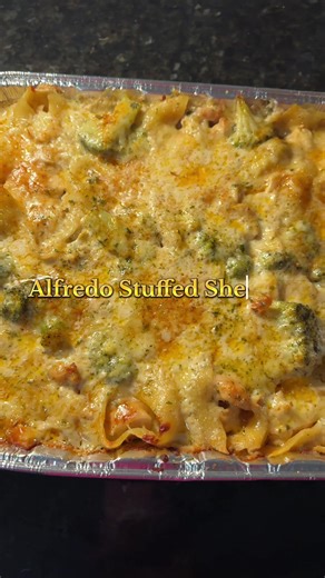 Delicious Alfredo Stuffed Shells Recipe