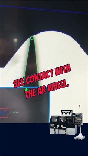 No Magnifier. No Cursor. Just Tap. - WAIDA SPG-XV Digital Profile Grinder