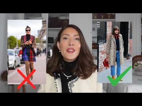 French Women NEVER Wear These Color Combinations I French Fashion Rules