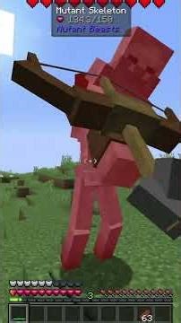 Can Tanjiro Survive the Mutant Skeleton?#minecraft #minecraftshorts #shorts #fyp #demonslayer