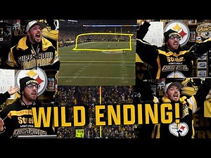 Steelers Fans Reactions to Steelers vs Ravens SNF CRAZY ENDING! Steelers Win the AFC North!