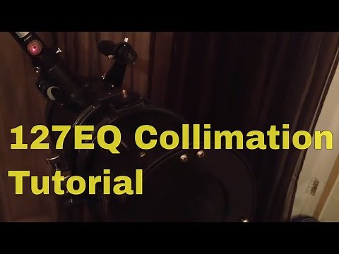 127EQ Telescope Collimation Easy Tutorial