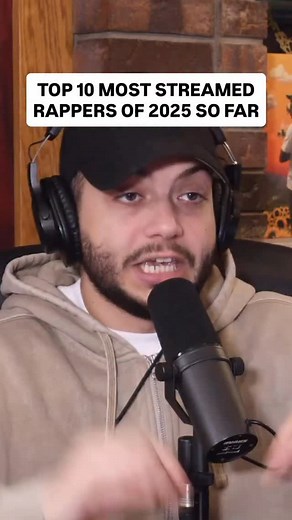 Top 10 MOST Streamed Rappers Of 2025 🎶 | NFR Podcast