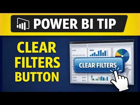 Power BI Clear Filters Button (Reset Dashboard Filters in 1 Click)